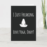 Grappige Yoga Kaarten Oefening Humor