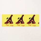 Grappige Yoga Piggy Yogamat (Voorkant (horizontaal))