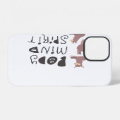 Grappige yogallama's iPhone hoesje (Achterkant horizontaal)