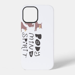 Grappige yogallama's iPhone 12 hoesje