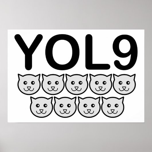 Grappige YOL9 Poster (Voorkant)
