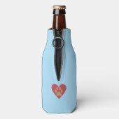 Grappige Yorkshire Terrier Flessenkoeler Flesjeskoeler (Fles Achterkant)