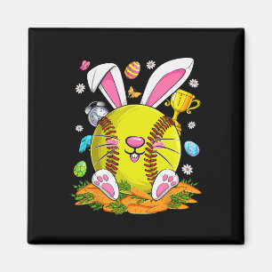 Grappige zachte en Bunny Face-eieren Fijne Pasen Magneet