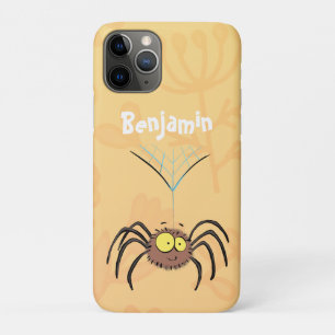 Grappige zachte pluizige spin cartoon Case-Mate iPhone case