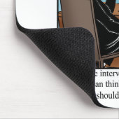 Grappige zakelijke Humor Muismat (Hoek)