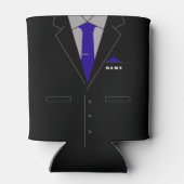 Grappige zakelijke Koelbox met aangepaste naam Blikjeskoeler (Achterkant)