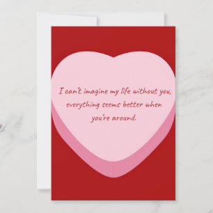 Grappige Zalige Valentijnskaart Feestdagenkaart