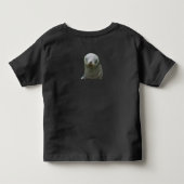 Grappige Zeehond Rust Nu, Betaal Later Peuter Kinder Shirts (Achterkant)