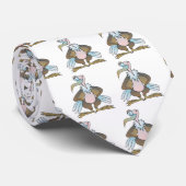 grappige zeemacht stropdas (Opgerold)