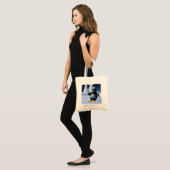 Grappige Zeeman Pinguïn Dansen Tote Bag (Voorkant (model))