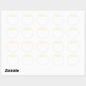 Grappige zelf-liefde Quote Brilli-yaunt Sticker (Vel)
