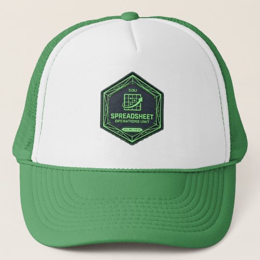 Grappige Zelfverzekerdheid Meme Trucker Pet (Voorkant)