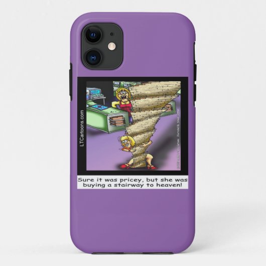 Grappige Zep Trapgevel Slimme Telefoonhoezen Case-Mate iPhone Case (Achterkant)