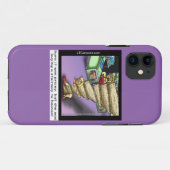 Grappige Zep Trapgevel Slimme Telefoonhoezen Case-Mate iPhone Case (Achterkant (horizontaal))