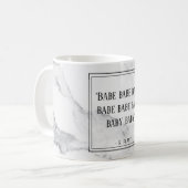 Grappige Zeppelin 80s stijl Koffiemok (Voorkant links)