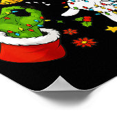 Grappige Zes Zeven 67 Meme 6 7 Kerst Elf Hand Jong Poster (Hoek)
