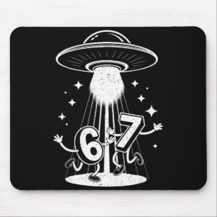 Grappige Zes Zeven 67 Meme Internet Meme Ufo Gen A Muismat