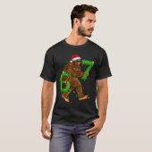 Grappige zes zeven 6 7 meme Bigfoot kerst shirts (Voorkant volledig)