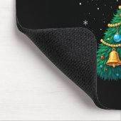 Grappige Zes Zeven 6 7 Meme Design Koppels Kerst Muismat (Hoek)
