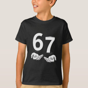 Grappige Zes Zeven 6 7 Meme Gen Alpha Sla Jargon 6 T-shirt