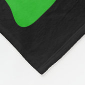 Grappige zes zeven bruh wasbeer st patricks dag 67 fleece deken (Hoek)