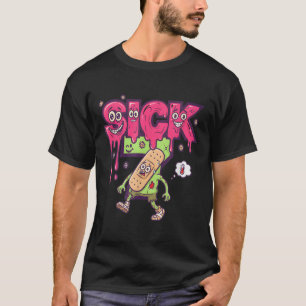 Grappige Zieke Zeven Meme T-shirt Zes Zeven Leuke