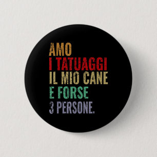 Grappige zin Man vrouw liefde Tattoos Tattoo en ho Ronde Button 5,7 Cm