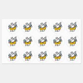 Grappige zingende engel labels (Vel)