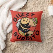 Grappige Zoemende Burrito Bij Kussen (Deken)