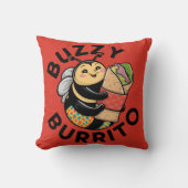 Grappige Zoemende Burrito Bij Kussen (Voorkant)