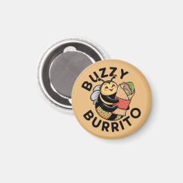 Grappige Zoemende Burrito Bij Magneet