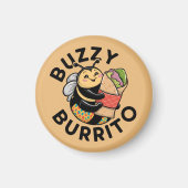 Grappige Zoemende Burrito Bij Magneet (Voorkant)