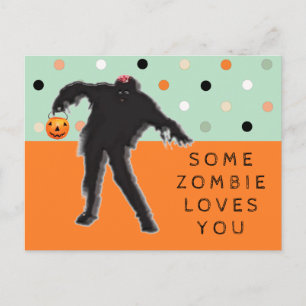 Grappige Zombie Briefkaart