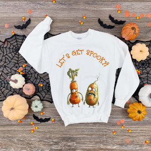 Grappige zombie groenten Halloween Trui