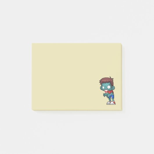 Grappige Zombie Guy Post-it® Notes (Voorkant)
