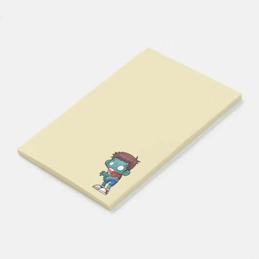Grappige Zombie Guy Post-it® Notes (Schuin)