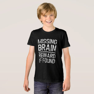 Grappige Zombie Hersenen Ondode Sarcastische Hallo Tri-Blend Shirt