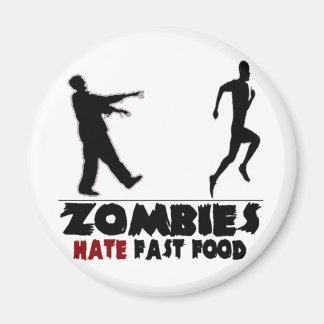Grappige Zombies Fast Food Magneet