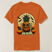 Grappige zomer ananas swinger Halloween 1 T-shirt (Design voorkant)
