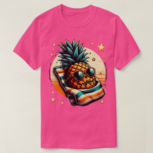 Grappige zomer ananas swinger Halloween T-shirt (Design voorkant)