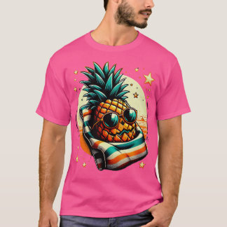 Grappige zomer ananas swinger Halloween T-shirt