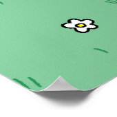 Grappige Zomer Stemming Katten Retro Surf Busje Poster (Hoek)