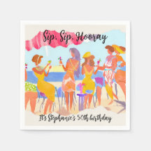 Grappige zomer strand cocktail vrouwen 50ste verja