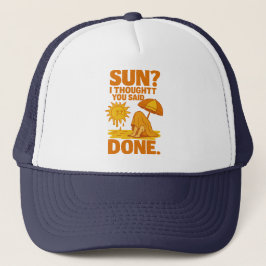 Grappige zomer trucker hoed introvert zomer bende trucker pet