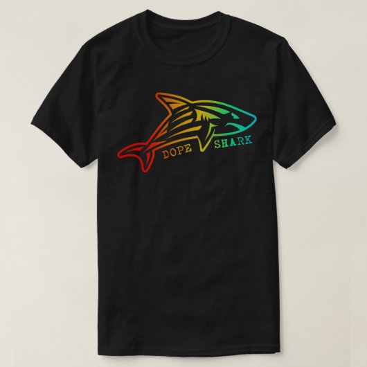 Grappige zomerhaai t-shirt (Design voorkant)
