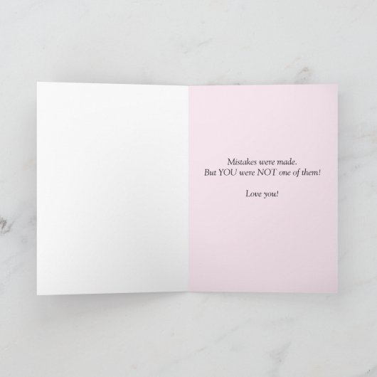 Grappige Zonnebloem Kaart van Moeder naar Kinderth (Binnen)