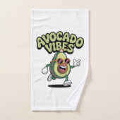 Grappige Zonnebril Avocado Bad Handdoek (Handdoek)