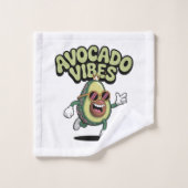 Grappige Zonnebril Avocado Bad Handdoek (Wasdoekje)