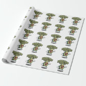 Grappige Zonnebril Avocado Cadeaupapier (Uitgerold)