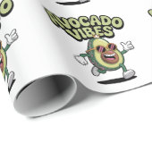 Grappige Zonnebril Avocado Cadeaupapier (Rol Hoek)